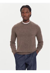 United Colors of Benetton - United Colors Of Benetton Sweter 1002U1G34 Szary Regular Fit. Kolor: szary. Materiał: wełna #1