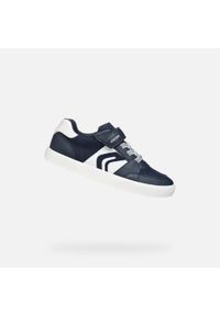 Geox - Buty GEOX J GISLI BOY Niebieski. Okazja: na co dzień. Kolor: niebieski, biały, wielokolorowy. Materiał: syntetyk, tkanina