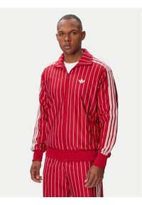 Adidas - adidas Bluza Firebrid Pinstripes Track Top KR7227 Czerwony Regular Fit. Kolor: czerwony. Materiał: syntetyk #1