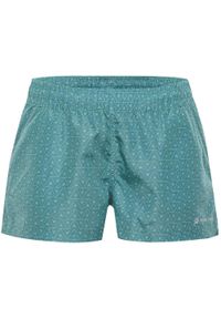 ALPINE PRO - Szorty damskie Alpine Pro Kaela 2 XL - Lekkie i oddychające. Kolor: zielony. Długość: krótkie. Wzór: geometria