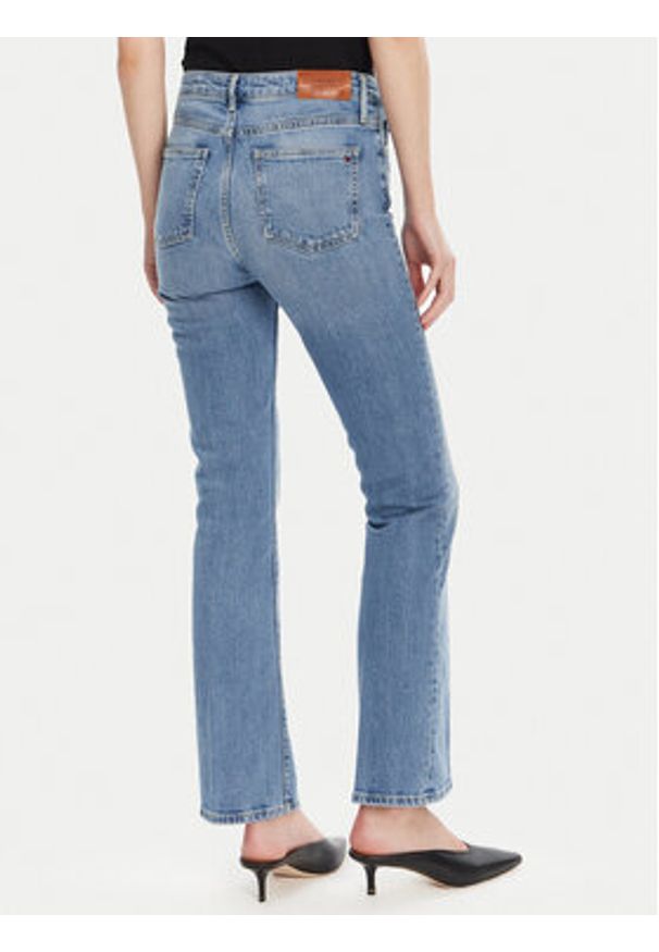 TOMMY HILFIGER - Tommy Hilfiger Jeansy WW0WW44346 Niebieski Bootcut Fit. Kolor: niebieski