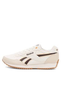 Reebok Sneakersy Rewind Run Ri 100032927-M Écru. Materiał: skóra. Sport: bieganie