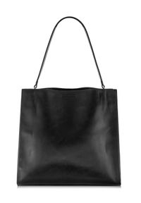 Ochnik - Elegancka czarna torba damska. Kolor: czarny. Materiał: skórzane. Styl: elegancki #5