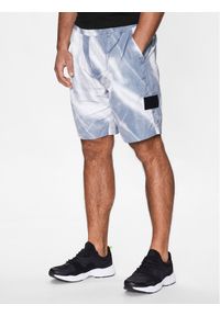 Calvin Klein Jeans Szorty sportowe J30J322909 Szary Regular Fit. Kolor: szary. Materiał: syntetyk. Styl: sportowy #1