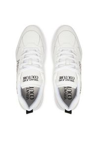 Versace Jeans Couture Sneakersy 79YA3SC1 Biały. Kolor: biały. Materiał: skóra #6