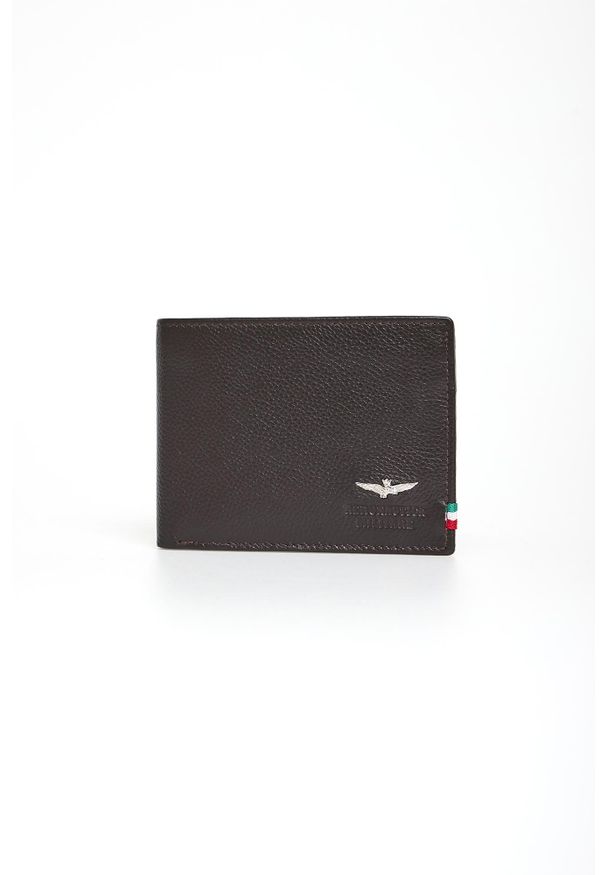 Aeronautica Militare - Portfel męski skórzany AERONAUTICA MILITARE. Materiał: skóra