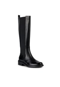 Geox Oficerki D Walk Pleasure D36TGH 04948 C9999 Czarny. Kolor: czarny. Materiał: skóra #5