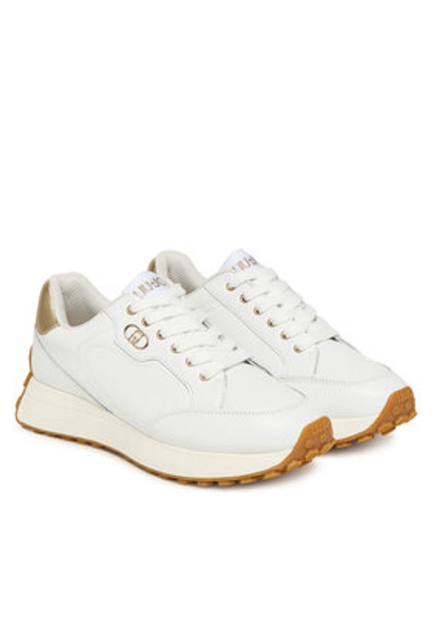 Liu Jo Sneakersy Lolo 20 BF5027 P0102 Biały. Kolor: biały. Materiał: skóra