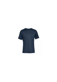 Koszulka Under Armour Sportstyle Left Chest Logo. Kolor: czarny, niebieski, wielokolorowy. Sport: bieganie, fitness #1