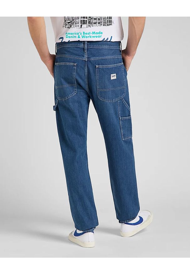 Lee - MĘSKIE SPODNIE JEANSOWE LEE CARPENTER MID WORN BOLTON L75KOMIP 112140844