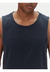 BOSS Tank top 50536739 Granatowy Regular Fit. Kolor: niebieski. Materiał: bawełna