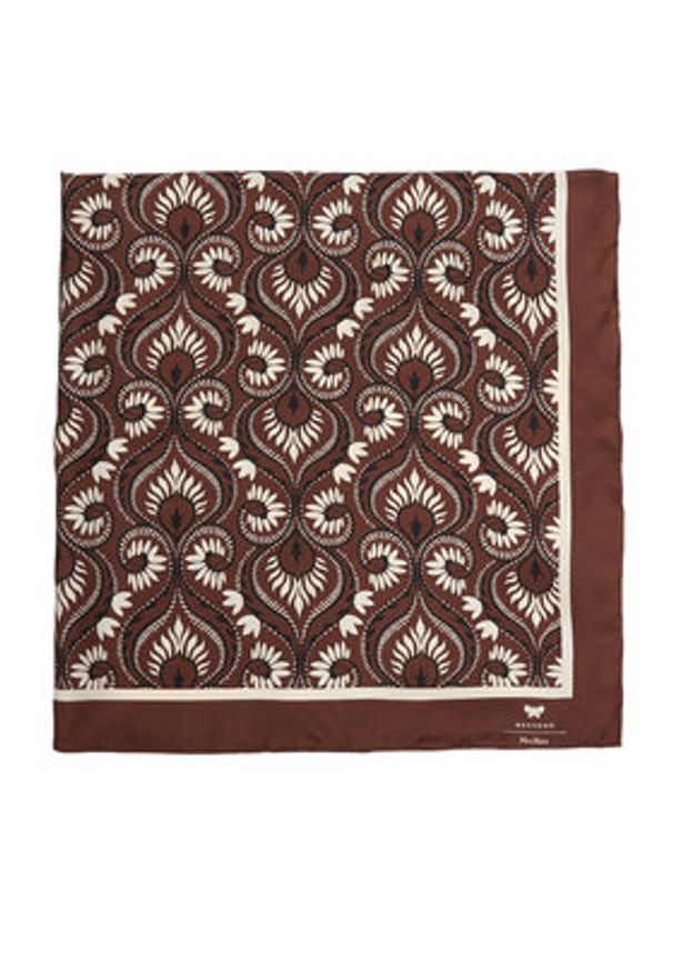 Weekend Max Mara Chusta Onesto 2615541144 Brązowy. Kolor: brązowy. Materiał: jedwab