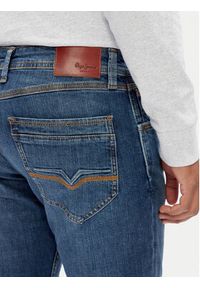 Pepe Jeans Jeansy PM207391 Niebieski Tapered Fit. Kolor: niebieski