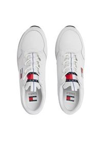 Tommy Jeans Sneakersy Tommy Jeans Flexi Runner EM0EM01409 Biały. Kolor: biały. Materiał: materiał #3