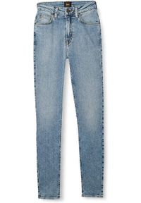 Lee - LEE IVY SUPER SKINNY HIGH DAMSKIE SPODNIE JEANSOWE JEANSY BLEACHED JESS L32EMFBL #3