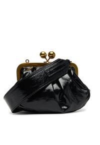 Weekend Max Mara Torebka Navetta 2525516214600 Czarny. Kolor: czarny. Materiał: skórzane