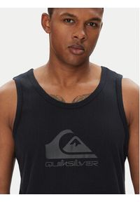 Quiksilver Tank top EQYZT08041 Czarny Regular Fit. Kolor: czarny. Materiał: bawełna #4