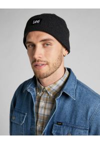 Lee - LEE BEANIE MĘSKA CZAPKA ZIMOWA LP514701 112320586. Sezon: zima #1