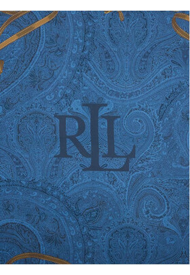 Lauren Ralph Lauren - LAUREN RALPH LAUREN Chusta 454972544003 Niebieski. Kolor: niebieski. Materiał: materiał, jedwab