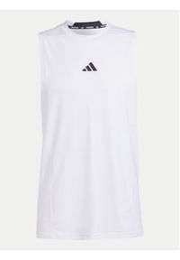 Adidas - adidas Koszulka techniczna Designed for Training IS3795 Biały Regular Fit. Kolor: biały. Materiał: syntetyk #6