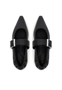 DKNY Baleriny Cormic K3501170 Czarny. Kolor: czarny. Materiał: skóra #3
