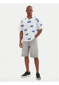 Hugo - HUGO Koszula Eligino 50561691 Biały Relaxed Fit. Kolor: biały. Materiał: bawełna #4