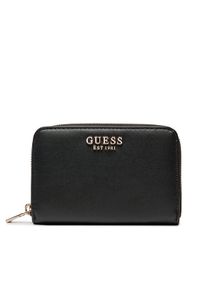 Guess Duży Portfel Damski SWVC85 00140 Czarny. Kolor: czarny. Materiał: skóra