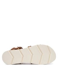 Patrizia Pepe Sandały PPJ398.24 Brązowy. Kolor: brązowy. Materiał: skóra #5