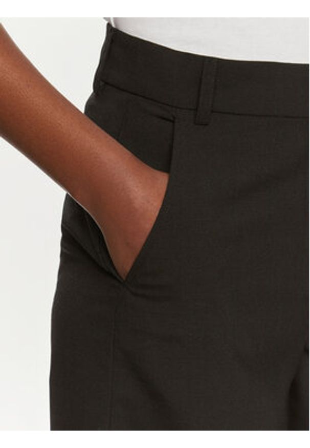MAX&Co. Spodnie materiałowe Brivido 2426136012200 Czarny Regular Fit. Kolor: czarny. Materiał: syntetyk