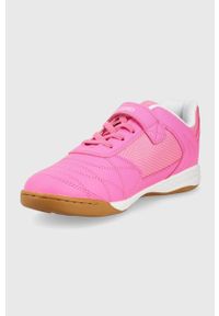 Kappa sneakersy dziecięce kolor różowy. Nosek buta: okrągły. Zapięcie: sznurówki. Kolor: różowy. Materiał: guma. Szerokość cholewki: normalna #4
