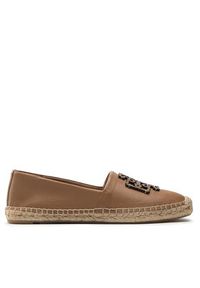 Tory Burch Espadryle Ines Espadrile 88767 Brązowy. Kolor: brązowy. Materiał: skóra #6