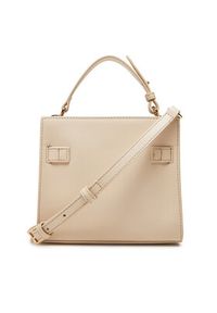 TOMMY HILFIGER - Tommy Hilfiger Torebka Heritage Mini Satchel AW0AW17405 Écru. Materiał: skórzane #4