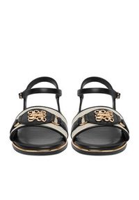 Nine West Klapki CEO-6165-33 Czarny. Kolor: czarny. Materiał: materiał #8