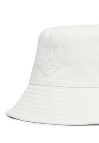 Lauren Ralph Lauren - LAUREN RALPH LAUREN Kapelusz 454966225001 Biały. Kolor: biały. Materiał: bawełna #5