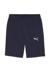 Puma - Casualowe Shorty Męskie Team Goal. Kolor: niebieski