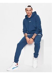 Sprandi Bluza SP3-BLM003 Granatowy Regular Fit. Kolor: niebieski. Materiał: bawełna