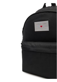 Love Moschino - LOVE MOSCHINO Plecak JC4201PP1NLN100A Czarny. Kolor: czarny. Materiał: materiał #3