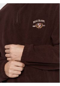 BDG Urban Outfitters Polar 75326991 Brązowy Relaxed Fit. Kolor: brązowy. Materiał: polar, syntetyk #3