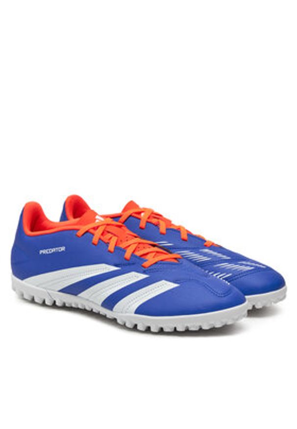 Adidas - adidas Buty do piłki nożnej Predator Club TF IF6399 Niebieski. Kolor: niebieski. Materiał: skóra