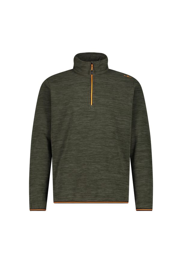 Golf męski techniczny CMP 34G4897. Typ kołnierza: golf. Kolor: zielony. Styl: sportowy