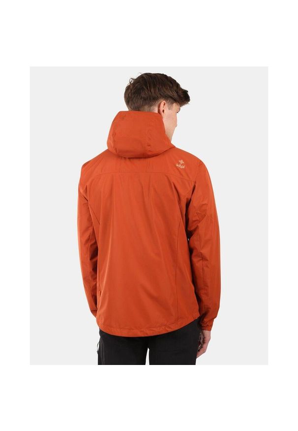 Kurtka wodoodporna Kilpi Sonna. Kolor: wielokolorowy, czerwony, brązowy. Sport: turystyka piesza