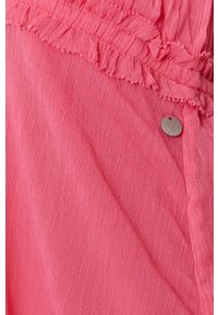 Pepe Jeans Sukienka Halifaxe kolor różowy maxi rozkloszowana. Kolor: różowy. Materiał: tkanina. Wzór: gładki. Typ sukienki: rozkloszowane. Długość: maxi #2