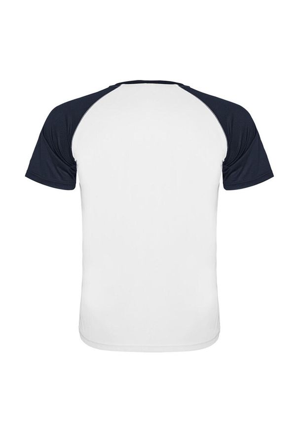 ROLY - Koszulka Sportowa Z Krótkim Rękawem Unisex Dla Dorosłych Indianapolis. Kolor: niebieski, wielokolorowy, biały. Długość rękawa: krótki rękaw. Długość: krótkie. Sport: turystyka piesza