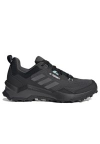 Adidas - Buty adidas Terrex AX4 Primegreen Hiking FZ3255 - czarne. Zapięcie: pasek. Kolor: czarny. Materiał: guma, materiał, syntetyk. Szerokość cholewki: normalna. Wzór: aplikacja, paski. Model: Adidas Terrex. Sport: turystyka piesza