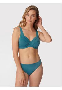 Triumph Dół od bikini Solid Splashes 2.0 Tai 10207589 Niebieski. Kolor: niebieski. Materiał: syntetyk