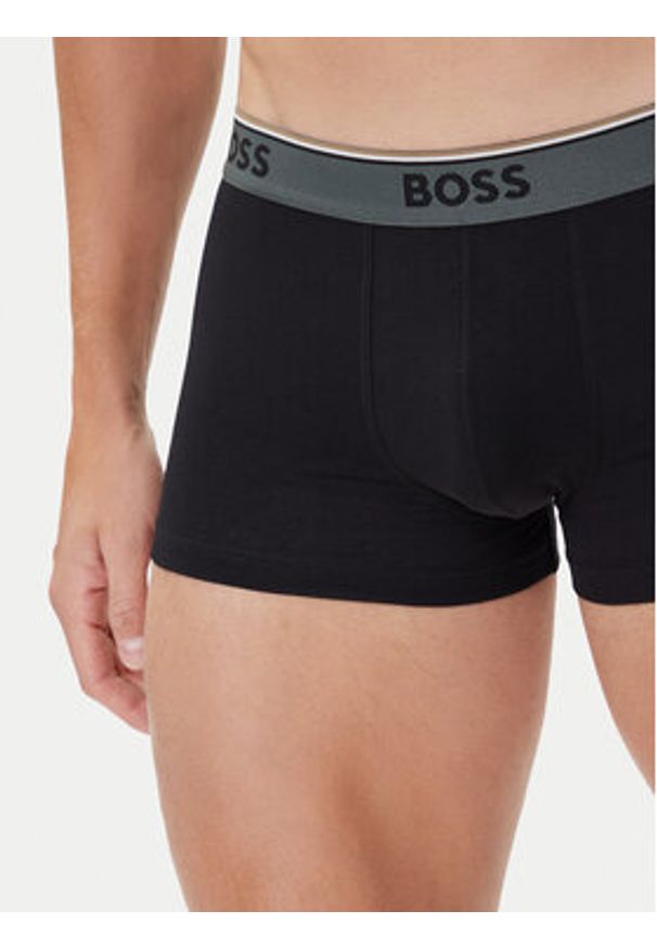 BOSS Komplet 3 par bokserek 50531684 Czarny. Kolor: czarny. Materiał: bawełna
