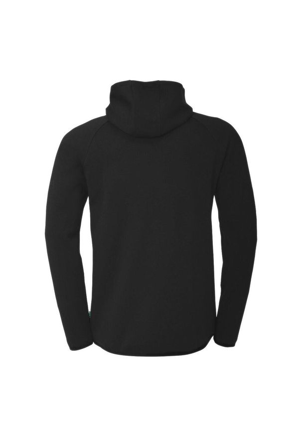 UHLSPORT - Dziecięca bluza dresowa z kapturem Uhlsport ID. Typ kołnierza: kaptur. Kolor: czarny, biały, wielokolorowy. Materiał: dresówka. Wzór: nadruk. Sport: piłka nożna