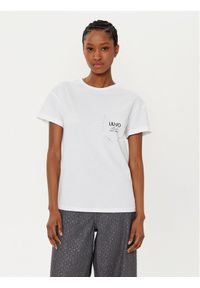 Liu Jo T-Shirt WA5145 J4893 Biały Regular Fit. Kolor: biały. Materiał: bawełna