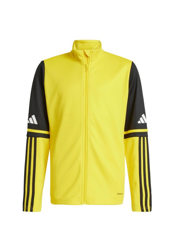 Adidas - Bluza dla dzieci adidas Squadra 25 Training. Kolor: żółty, biały, wielokolorowy. Sport: fitness