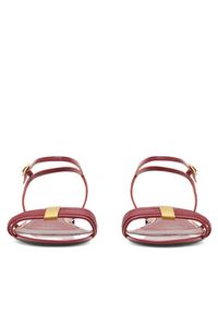 Gino Rossi Sandały ROSE-SLT569P-19 Czerwony. Kolor: czerwony. Materiał: skóra #8